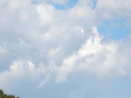 【空の写真】秋空 【空の写真】秋空 秋空,空,雲の写真素材