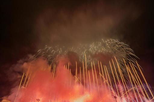 沼田花火大会 沼田花火大会 沼田花火大会,花火,fireworksの写真素材