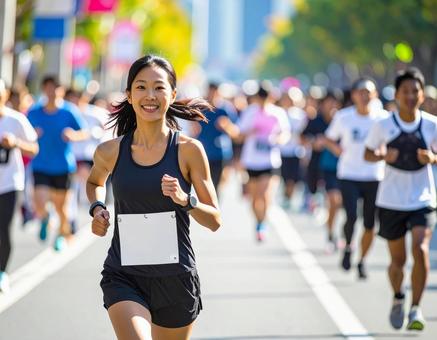 ランナーの写真