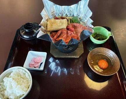すき焼き定食 すき焼き定食 すき焼き,定食,近江牛の写真素材
