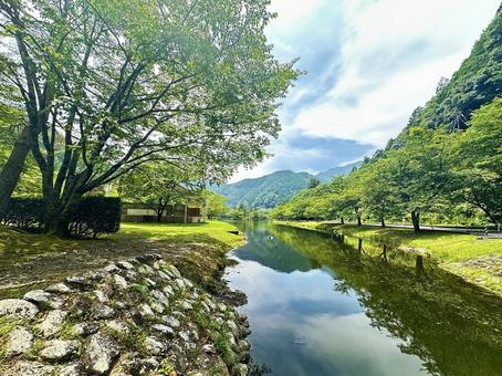 下北山スポーツ公園 下北山スポーツ公園 奈良県下北山村,アウトドア,温泉の写真素材