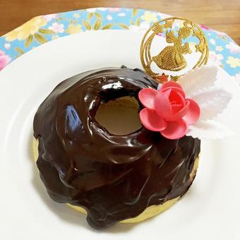 チョコがけバウムクーヘン チョコがけバウムクーヘンの写真