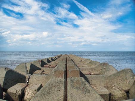 海岸の風景 海岸の風景の写真