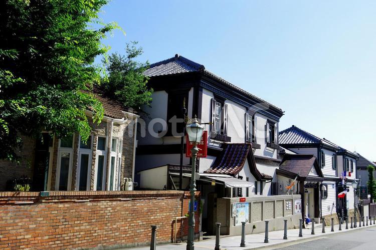 神戸異人館　洋館長屋 洋館長屋,異人館,神戸の写真素材