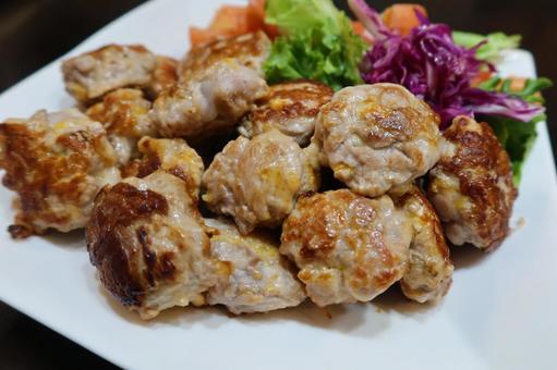 ポークミートボール（アップ） 豚,ポーク,ミートの写真素材