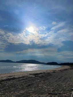 山口県光市　虹ヶ浜 山口県,光市,虹ヶ浜の写真素材