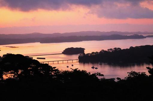 朝の松島 その5 朝の松島 その5 自然,晴れ,晴れの日の写真素材