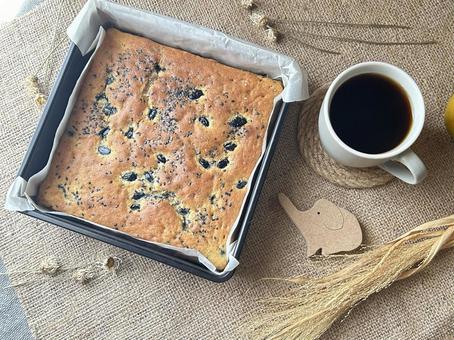 黒豆黒胡麻パウンドケーキ 黒豆黒胡麻パウンドケーキ パウンドケーキ,ケーキ,手作りの写真素材