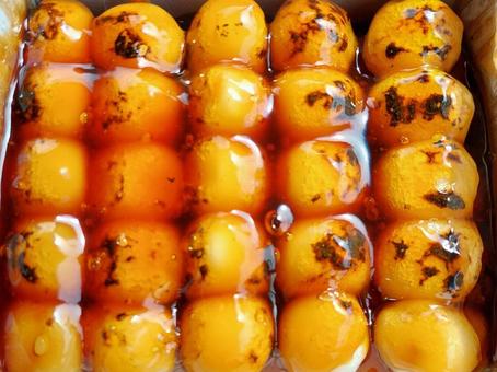 みたらし団子 和菓子,団子,みたらし団子の写真素材