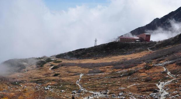 駒ヶ岳上からの風景 駒ヶ岳上からの風景の写真