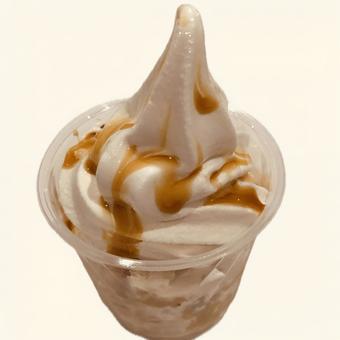 Photo, chestnut, parfait, soft cream, 