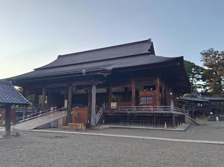 千葉県-法華経寺-祖師堂の写真