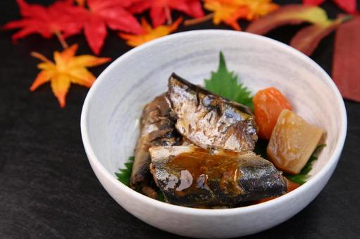 さんまの甘露煮 さんまの甘露煮 さんま,甘露煮,煮魚の写真素材