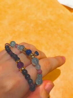 天然石のブレスレット ブレスレット,天然石,パワーストーンの写真素材