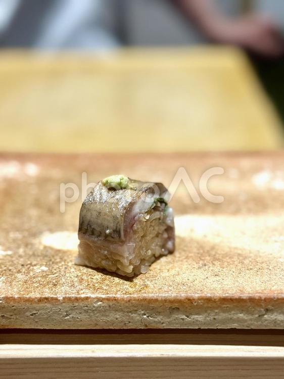 サバの棒鮨 サバ,さば,棒鮨の写真素材