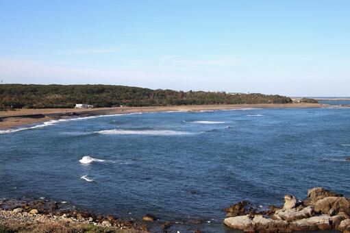 君ヶ浜しおさい公園 君ヶ浜しおさい公園,銚子市,太平洋の写真素材