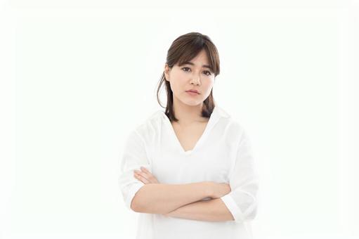 若い女性 考える 若い女性 考えるの写真