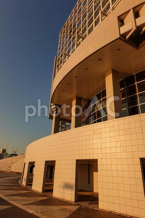 晴海埠頭　夕景 晴海埠頭,夕方,夕暮れの写真素材