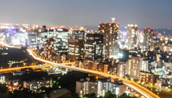 きらびやかな夜景 きらびやかな夜景の写真