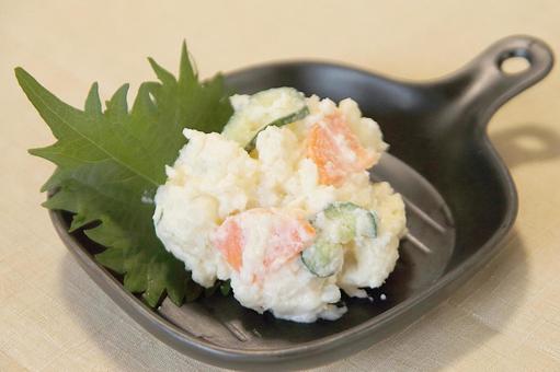副菜のポテトサラダ 副菜のポテトサラダ ポテサラ,ポテトサラダ,サラダの写真素材