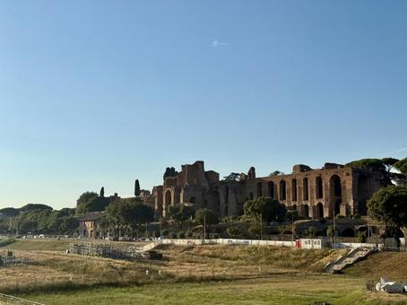ローマの廃墟 ローマの廃墟 海外,建物,景色の写真素材