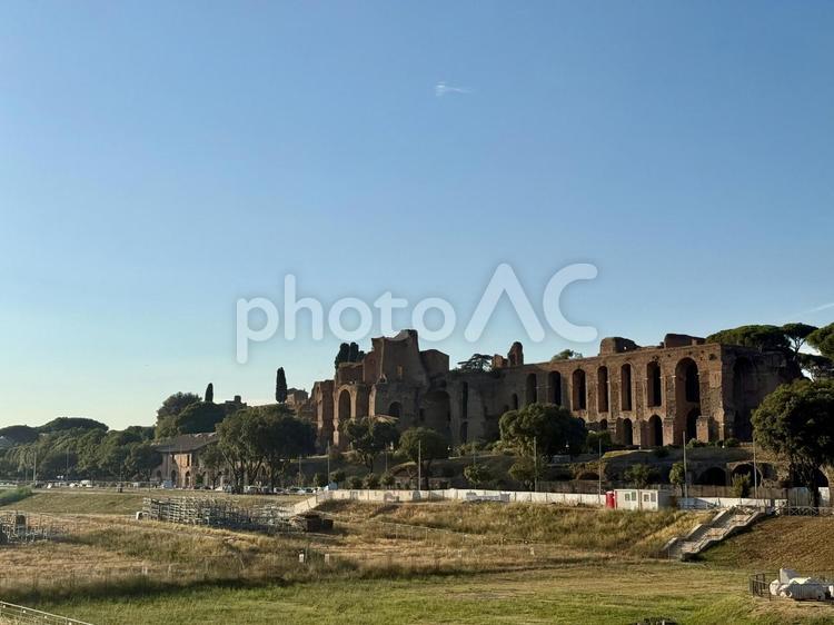 ローマの廃墟 海外,建物,景色の写真素材