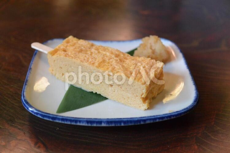 だし巻き卵 だし巻き卵,卵焼き,和食の写真素材