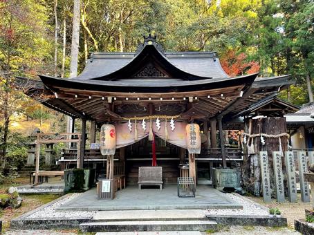 桜井市の等彌神社の写真