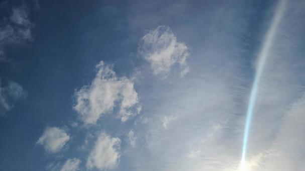 太陽光線 太陽光線の写真