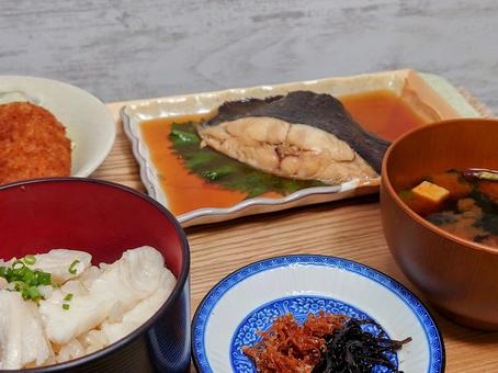 Photo, meal, table, rice, 