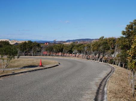 サイクリングロードの写真