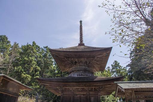 照片, 东观音寺, 宝塔, 丰桥, 