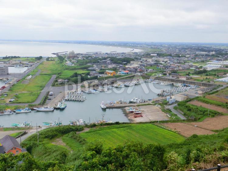 刑部岬（旭市） 絶景,刑部岬,旭市の写真素材