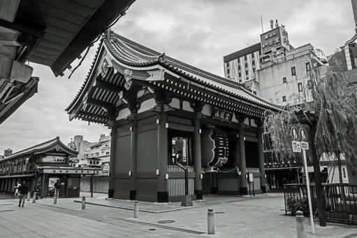 浅草雷門 雷門,浅草,浅草寺の写真素材