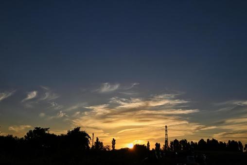 夕焼け 2025/8/13 夕焼け 2025/8/13の写真