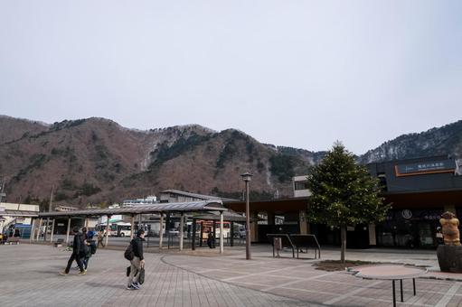 鬼怒川温泉駅前 鬼怒川温泉駅前の写真