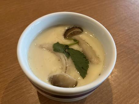 茶碗蒸し しめじ入り 茶碗蒸し しめじ入り 茶碗蒸し,しめじ,定食の写真素材