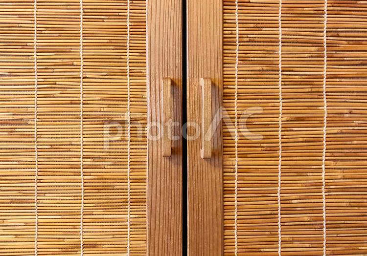 和の雰囲気の扉_01 扉,和,天然素材の写真素材