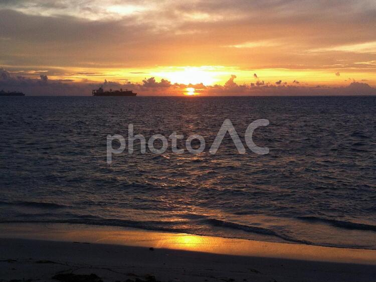 夕暮れ 日暮れ,夕暮れ,海外の風景の写真素材