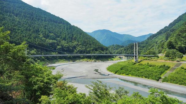 南アルプス接岨大吊橋 南アルプス接岨大吊橋の写真