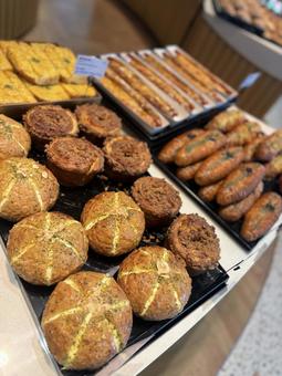 パン パン,カフェ,おやつの写真素材