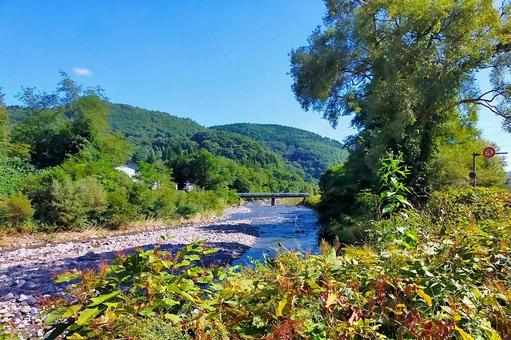 山間部の川4 山間部の川4 河川,清流,渓流の写真素材
