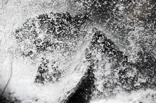 水飛沫 水飛沫の写真