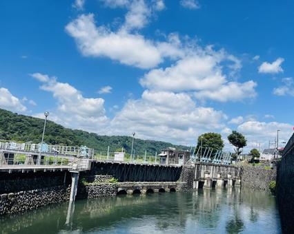 羽村取水堰 羽村取水堰の写真