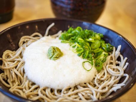 とろろ香る風味豊か・山かけそば 山かけそば,そば,和食の写真素材