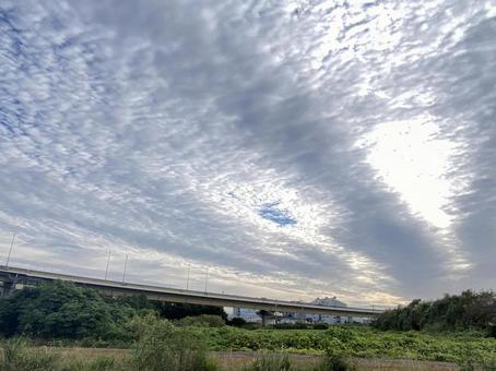 秋の雲 秋の雲の写真