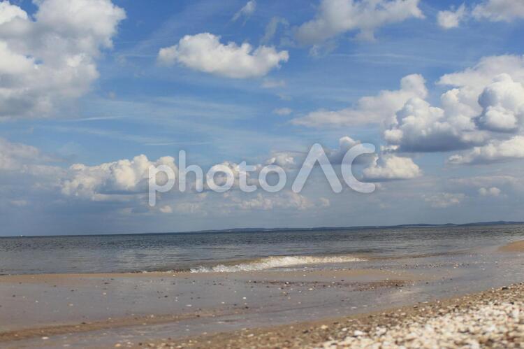 北ドイツの海 自然,海,砂浜の写真素材