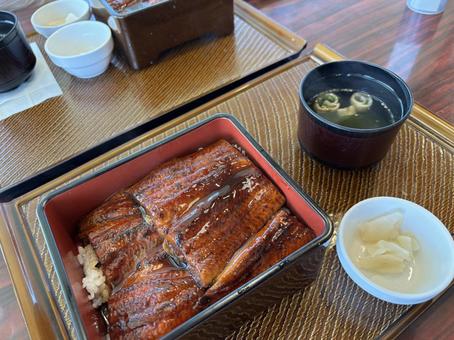 うな重 うな重 料理,和食,うなぎの写真素材