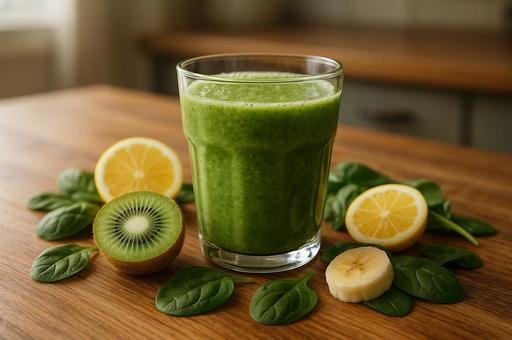 健康的な朝のドリンク 健康的な朝のドリンクの写真