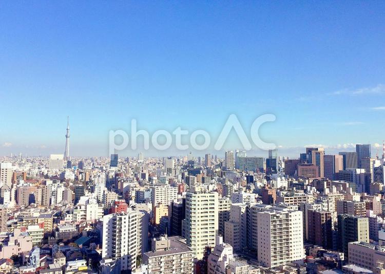 東京風景・文京区春日 春日,文京区,展望の写真素材